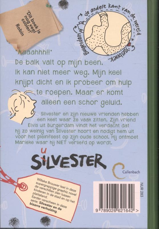 Achterkant van Silvester en de brand in IJsselbroek