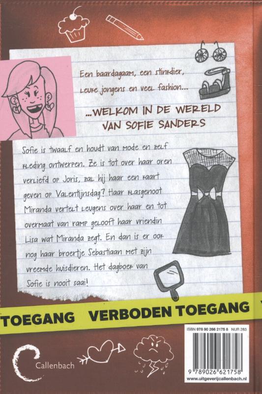 Achterkant van Sofie Sanders