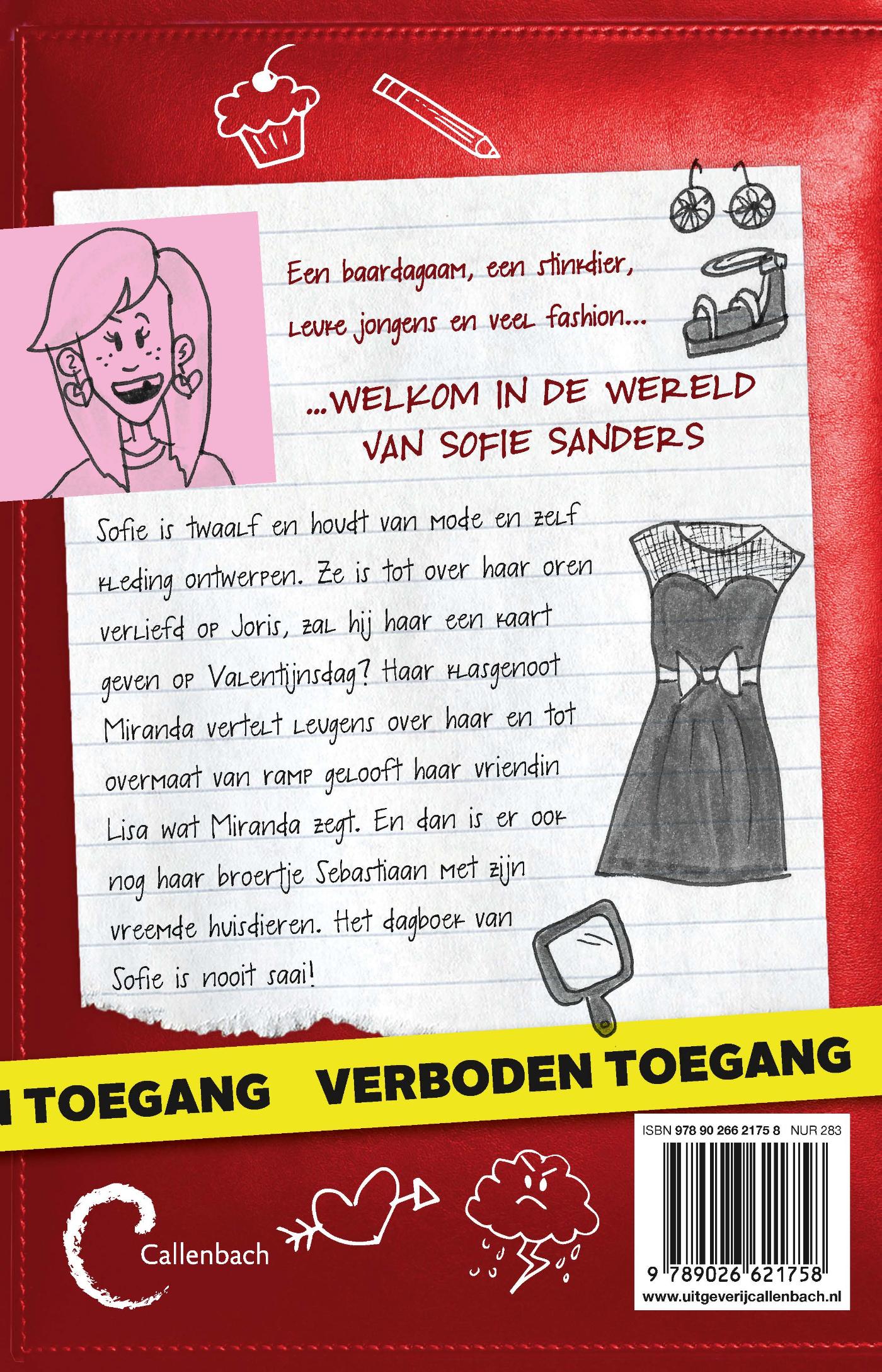 Achterkant van Sofie Sanders