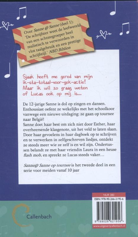 Achterkant van Sanne @ Sanne op tournee (dl. 2)