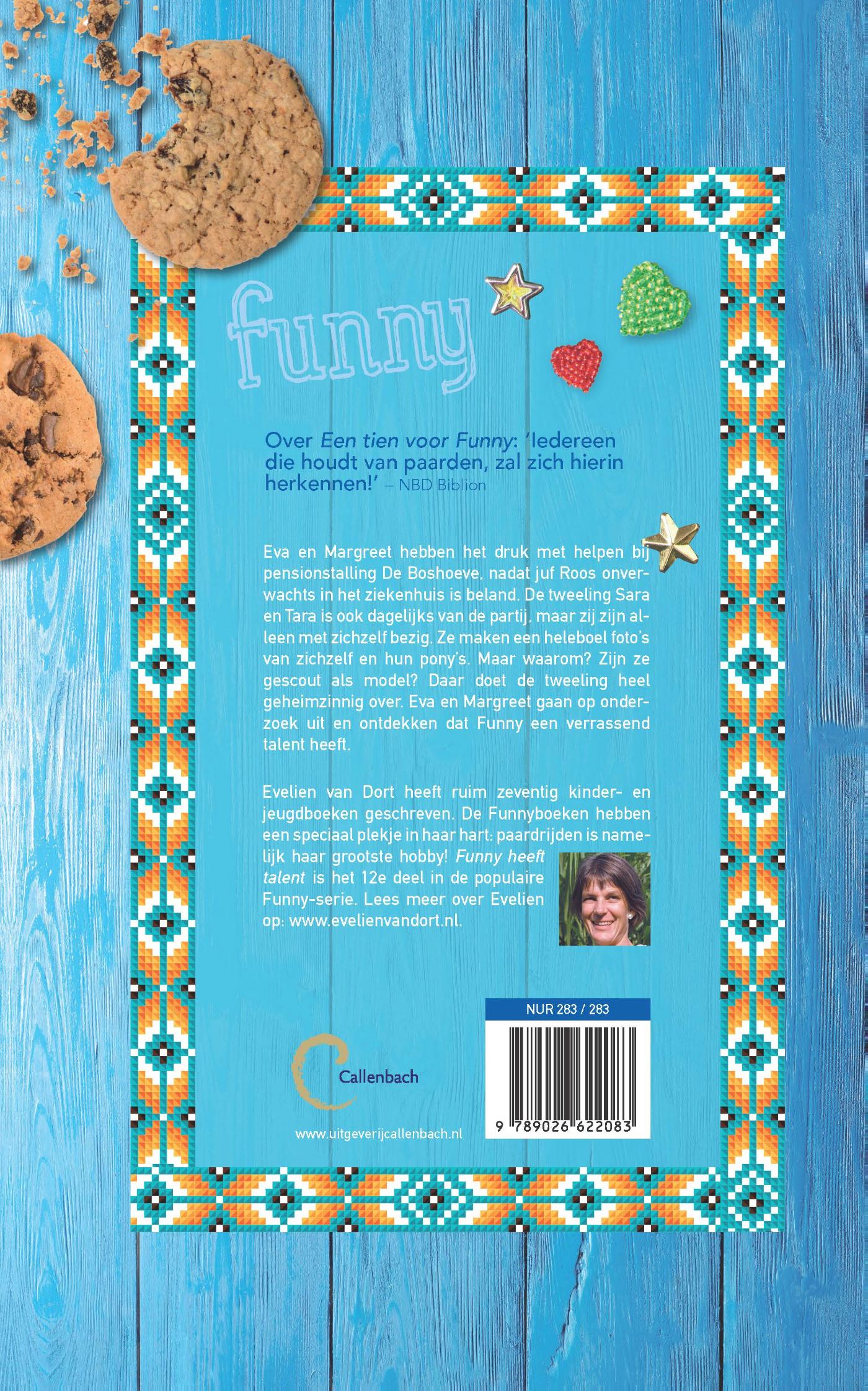 Achterkant van Funny heeft talent