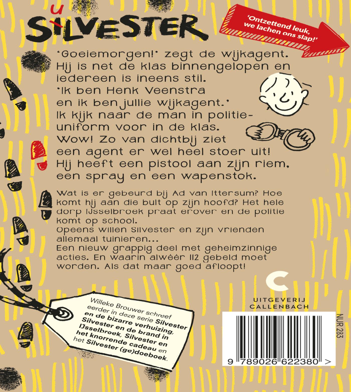 Achterkant van Silvester en de onhandige dief