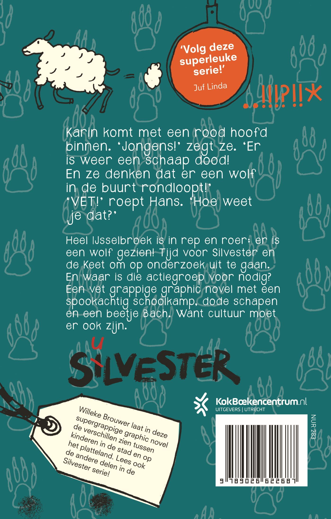 Achterkant van Silvester... en de verdwaalde wolf