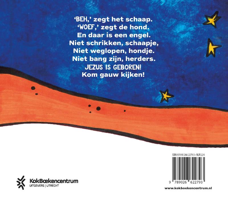 Achterkant van Een ster voor Jezus