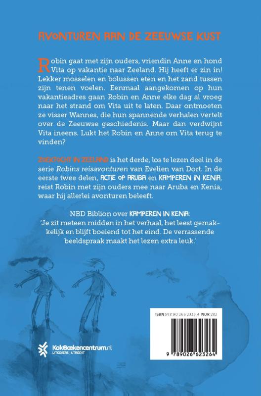Achterkant van Zoektocht in Zeeland