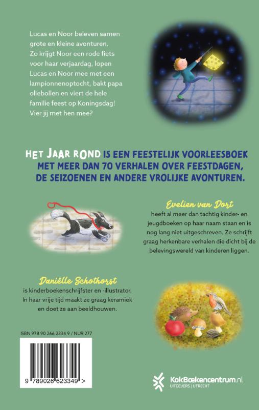 Achterkant van Het jaar rond