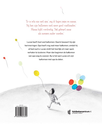 Achterkant van De ballonnen van opa