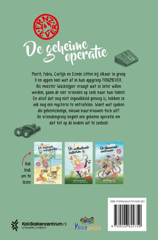 Achterkant van De geheime operatie