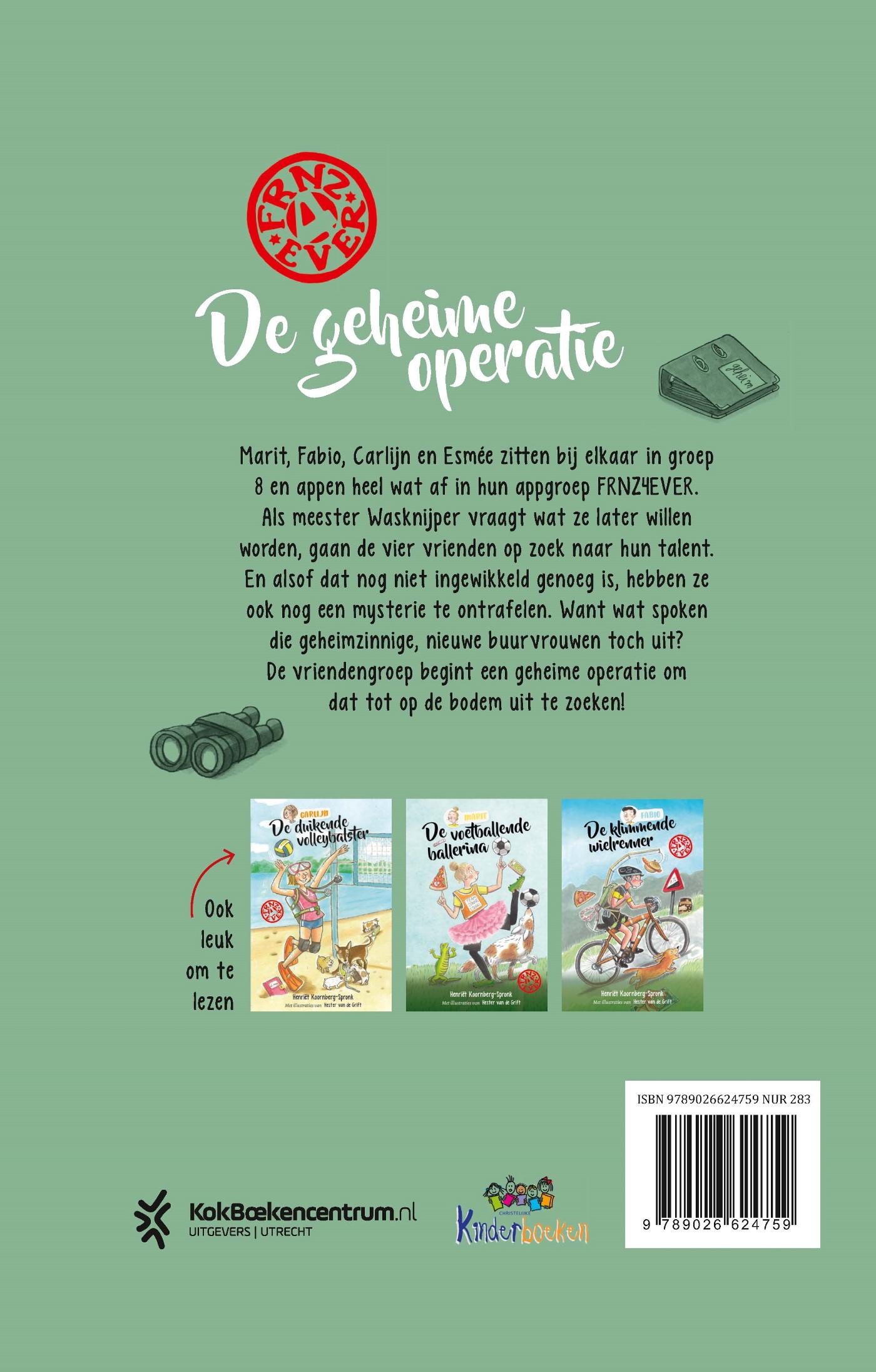 Achterkant van De geheime operatie