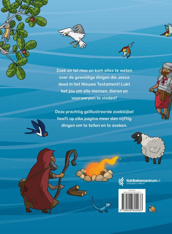 Achterkant van Zoekbijbel
