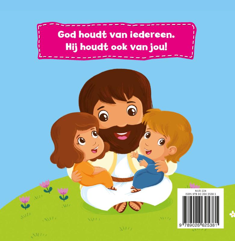 Achterkant van Mijn knisperbijbeltje