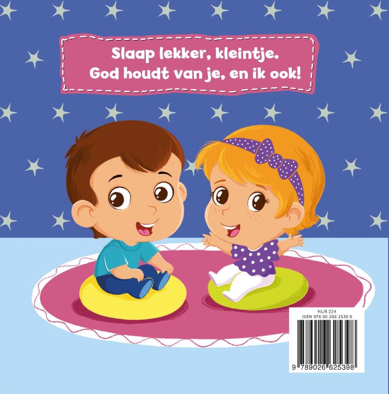 Achterkant van Slaap lekker Gods kleintje