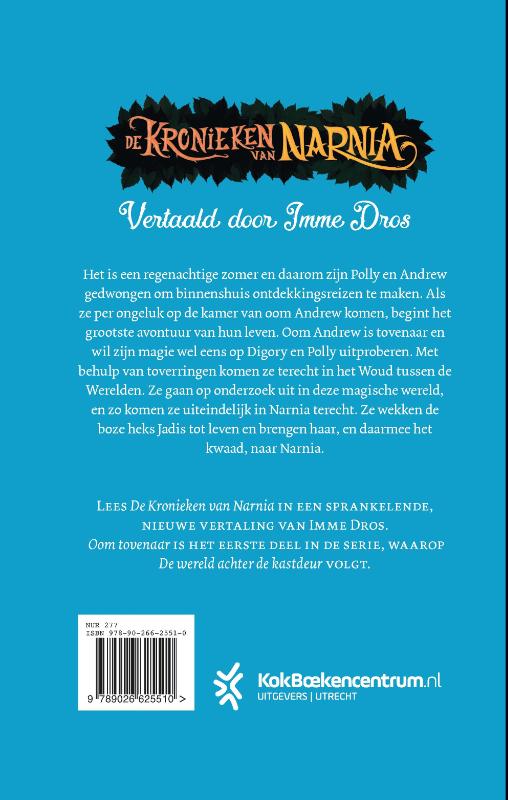 Achterkant van Oom tovenaar