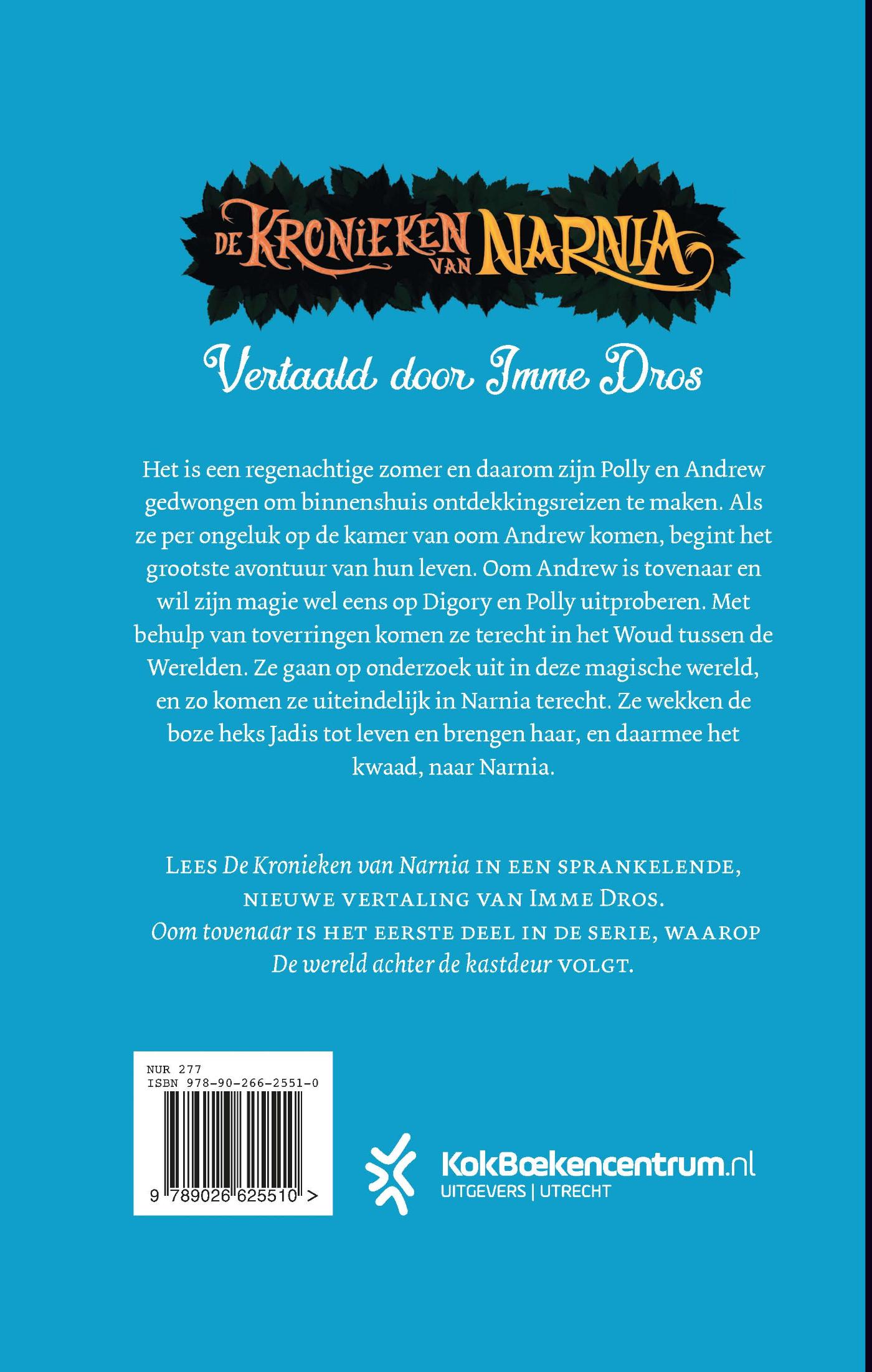 Achterkant van Oom tovenaar