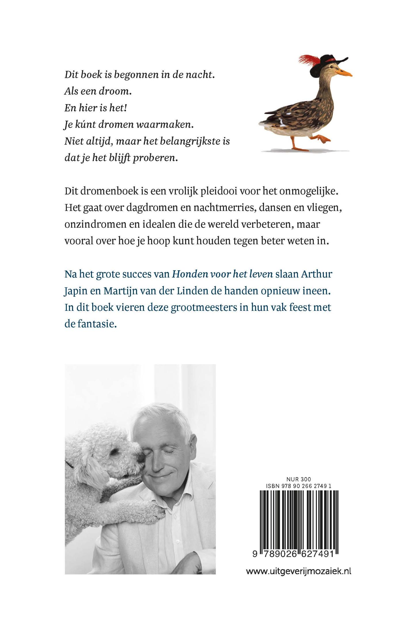 Achterkant van Dromen voor het leven