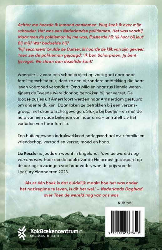Achterkant van Codenaam IJsvogel
