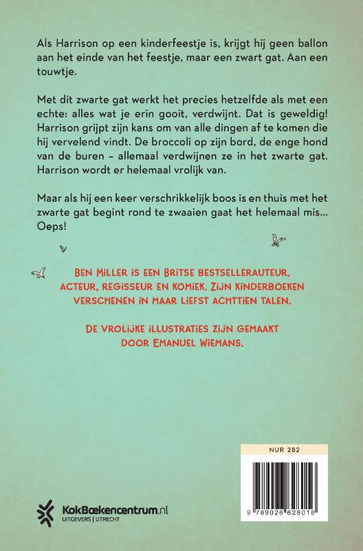 Achterkant van De jongen die z'n ouders liet verdwijnen