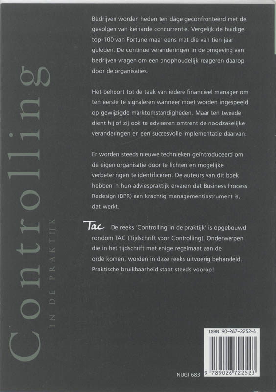 Achterkant van Business process redesign
