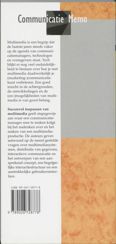 Achterkant van Succesvol toepassen van multimedia