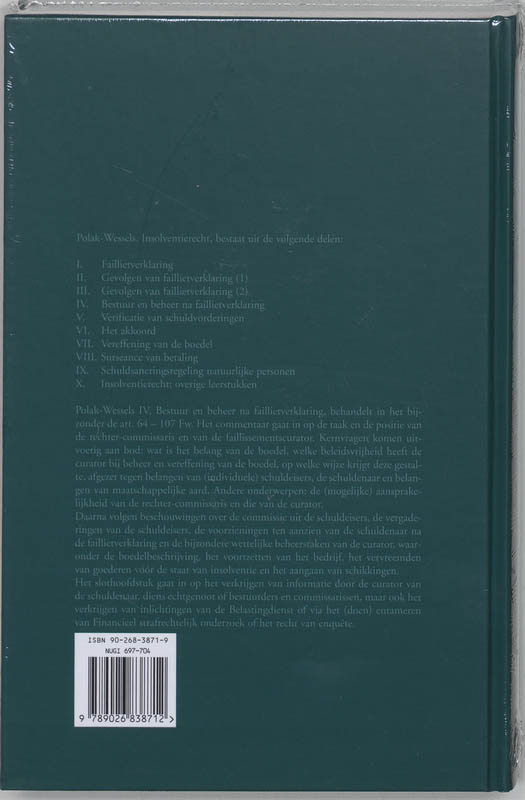 Achterkant van IV