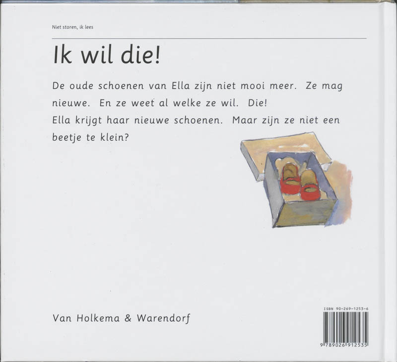Achterkant van Ik wil die!