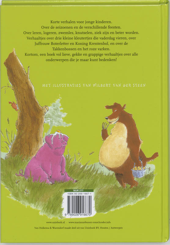 Achterkant van Het grote verhaaltjesboek