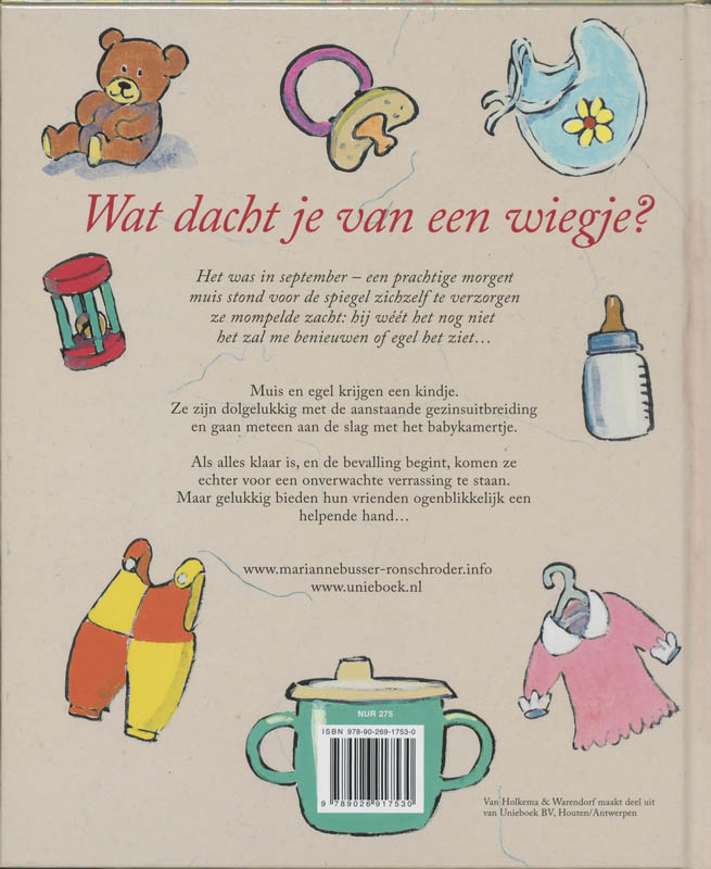 Achterkant van Wat dacht je van een wiegje?