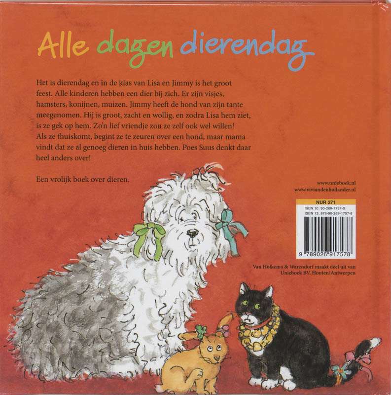 Achterkant van Alle dagen dierendag