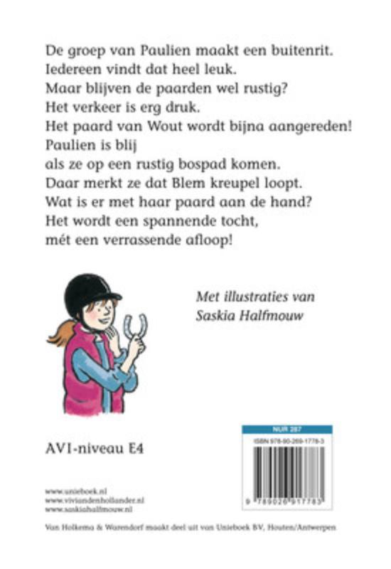 Achterkant van Naar buiten!