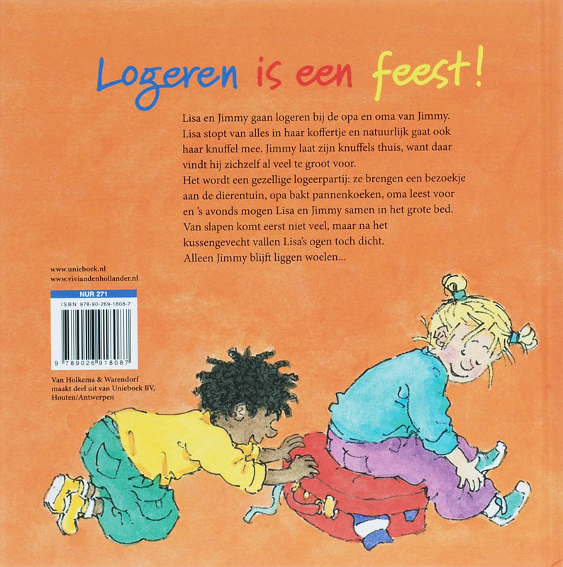 Achterkant van Logeren is een feest!