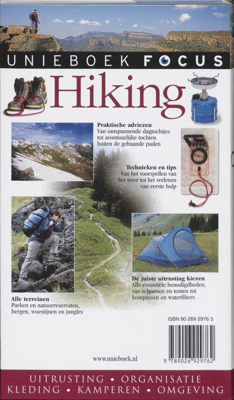 Achterkant van Hiking