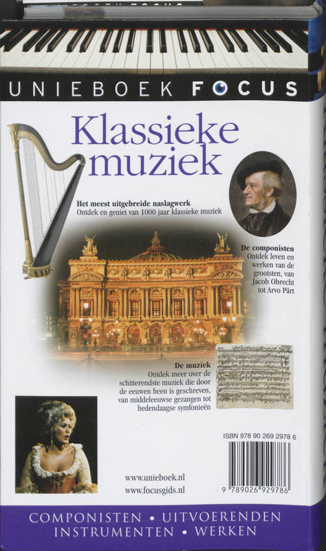 Achterkant van Focus - Klassieke muziek