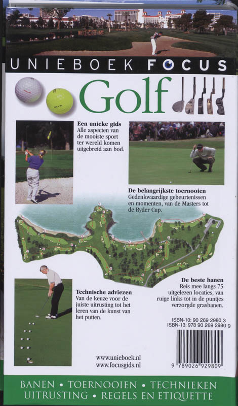 Achterkant van Golf
