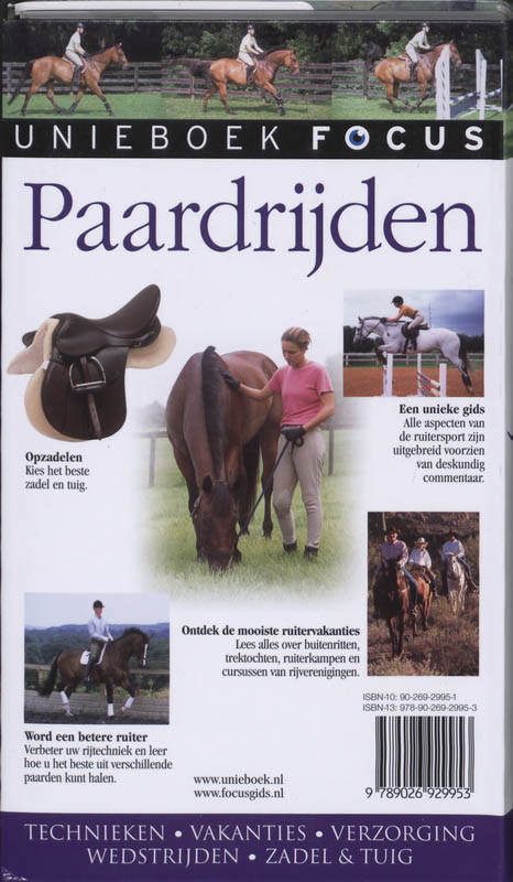 Achterkant van Paardrijden