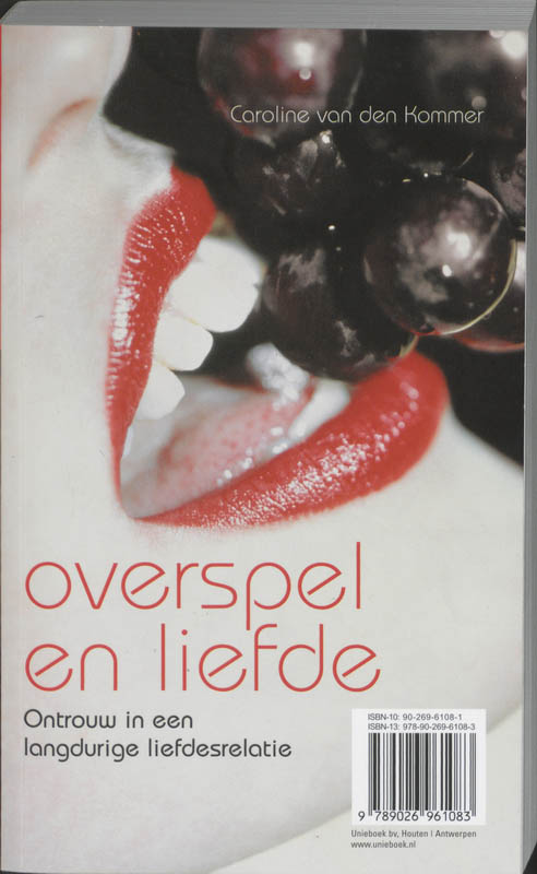 Achterkant van Over spel en liefde/ Liefde en overspel