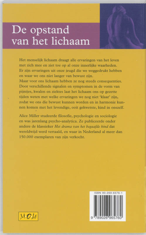 Achterkant van De opstand van het lichaam