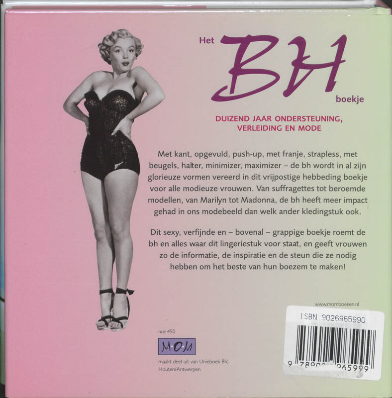 Achterkant van Het BH boekje