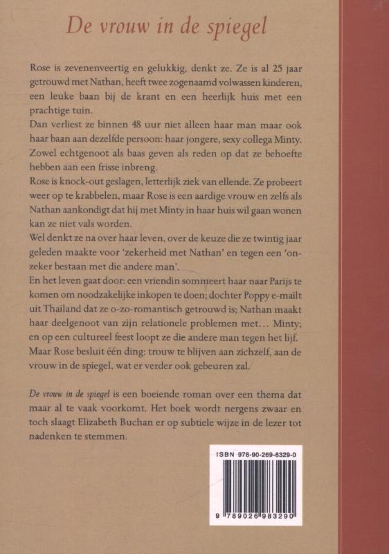 Achterkant van De vrouw in de spiegel