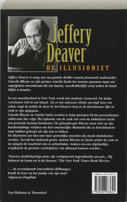 Achterkant van De illusionist