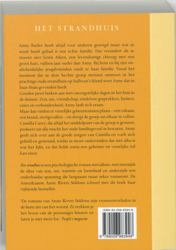 Achterkant van Het strandhuis