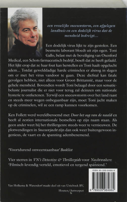 Achterkant van Sneeuwjacht