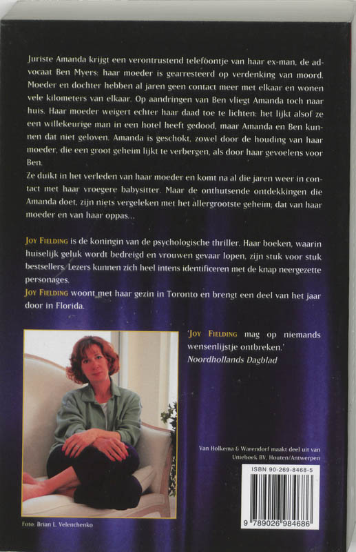 Achterkant van De babysitter