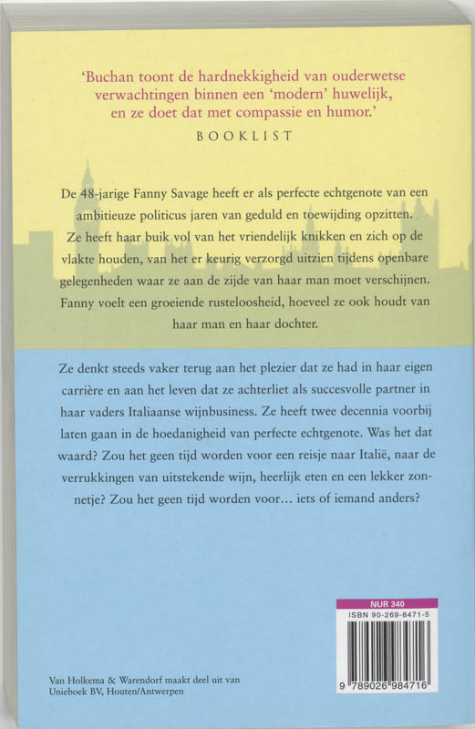 Achterkant van Perfecte echtgenote slaat terug