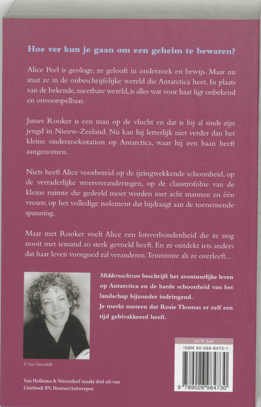Achterkant van Middernachtzon