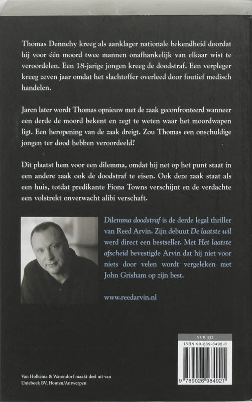 Achterkant van Dilemma doodstraf