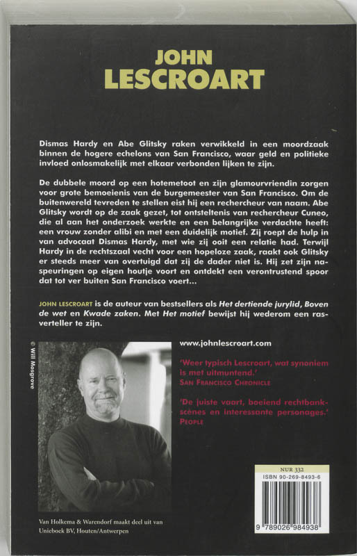 Achterkant van Het motief