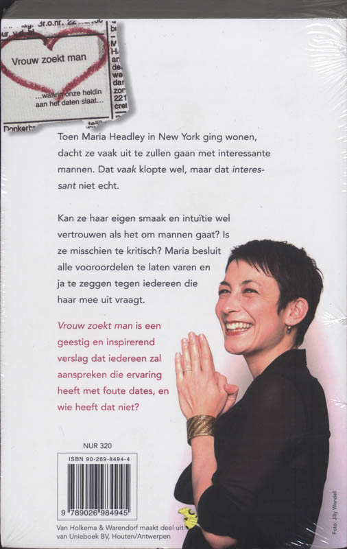 Achterkant van Vrouw zoekt man