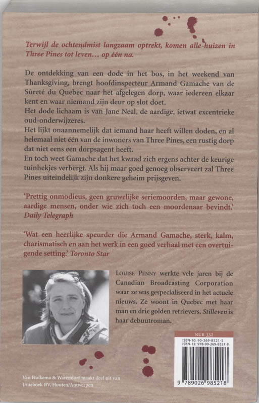 Achterkant van Stilleven