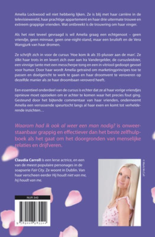 Achterkant van Waarom had ik ook alweer een man nodig?