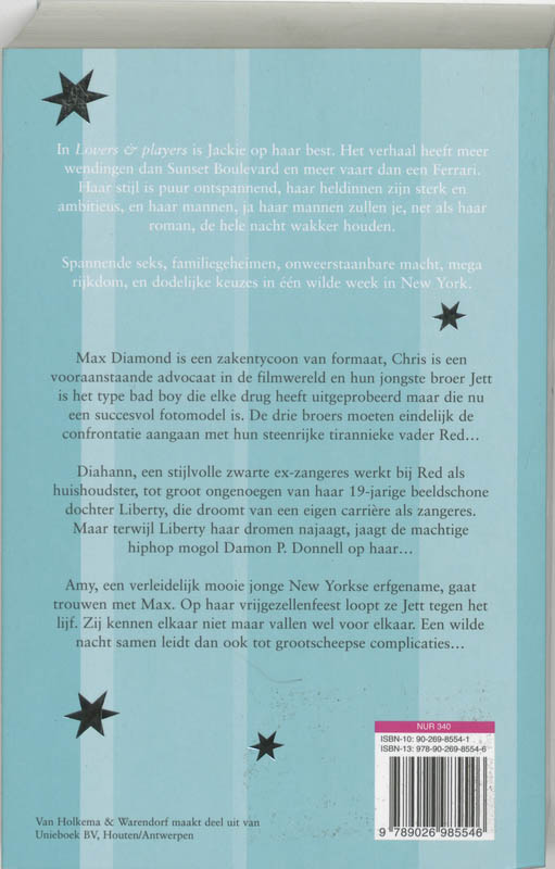 Achterkant van Lovers & Players
